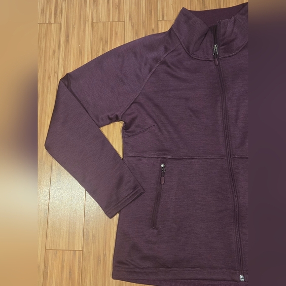 NWOT Kirkland Full-Zip Athletic Jacket in Deep Purple - Picture 3 of 10